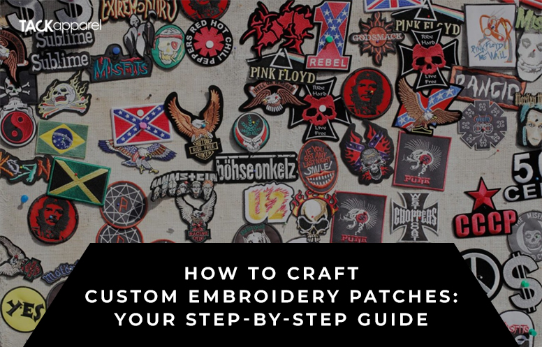 How to embroider patches