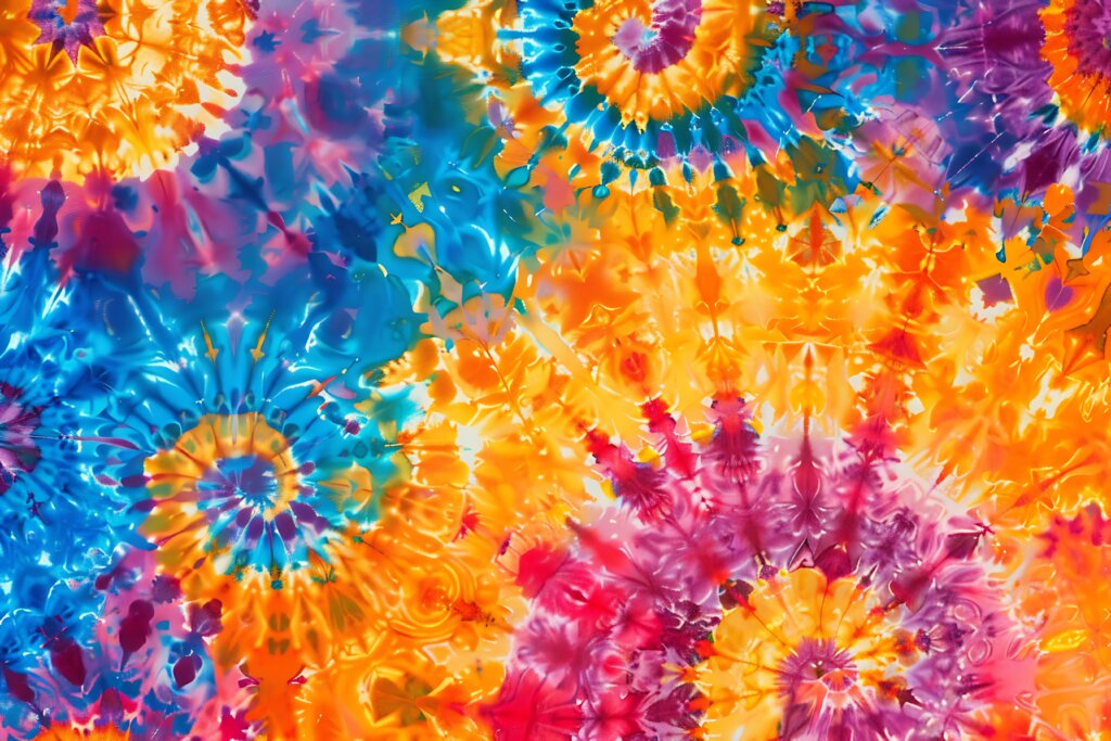 Tie-Dye Color Combination